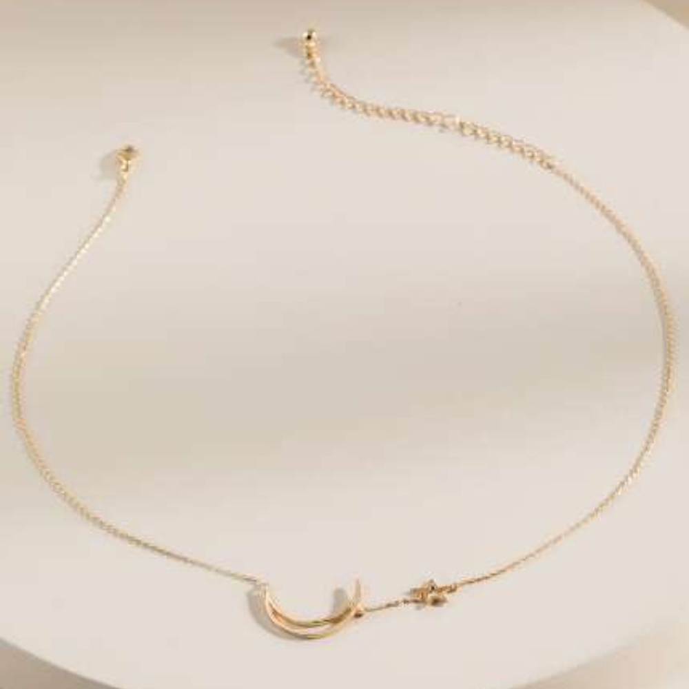 Layered Teardrop Necklace